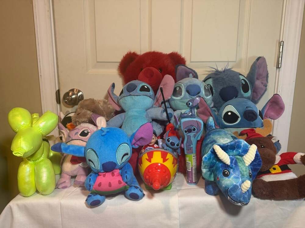 Disney Stitch Plush Bundle Lot Stuffed Animals